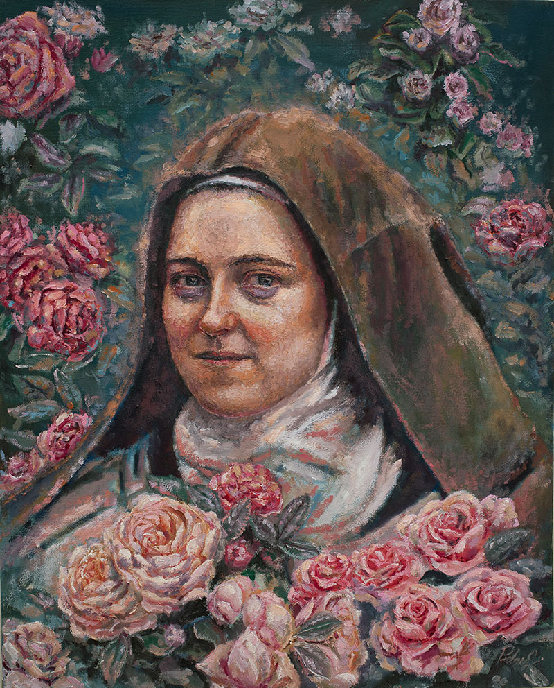 Santa Teresinha nas Rosas